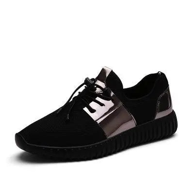 Plus Size Lightweight Slip-on Man Sport Shoes Women Sneakers Kids Running Shoes for Men Cheap Man Sports Black Gold Gym GME-2319