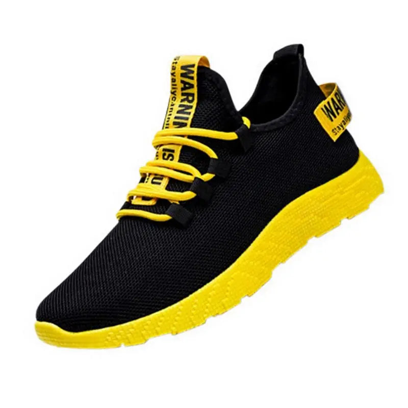 Large Size Summer Hypersoft Man Shoes Sport Male Sports Shoes Men Running Shoes Men Sneakers Men 2024 Black Yellow Walk GME-0298