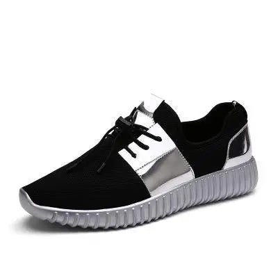 Plus Size Lightweight Slip-on Man Sport Shoes Women Sneakers Kids Running Shoes for Men Cheap Man Sports Black Gold Gym GME-2319