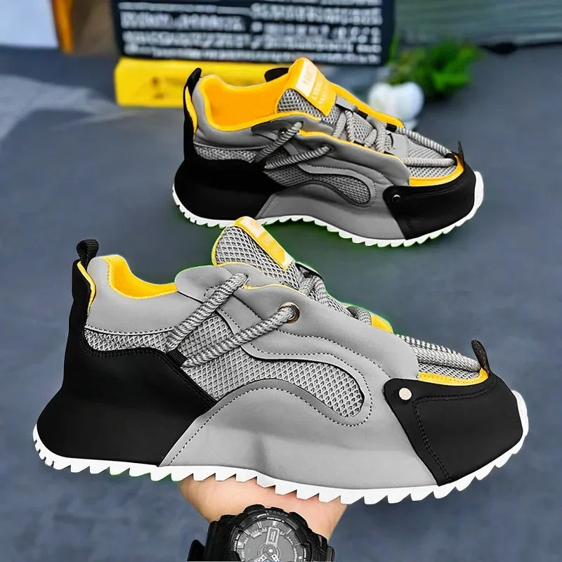 Shose For Man Bottine Sneakers For Men 2024 Kid's Men's Low Shoes Designer Trainer Black Shoes For Men Soft Soles Tennis Net