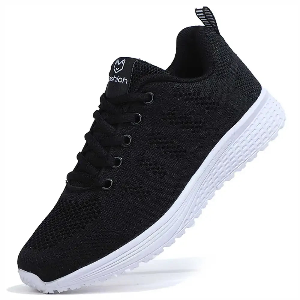 Non-slip Sole Lightweight 2024 Women Brands Brands Vulcanize Sneakers Black Spring Women's Health Shoes Sport Price