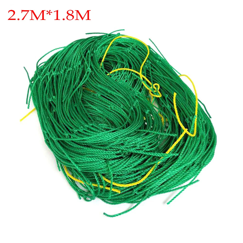 2022 Hi-quality Nylon Garden Netting Loofah Morning Glory Flowers Vine Plants Climbing Net Cucumber Vine Grow Holder Brackets