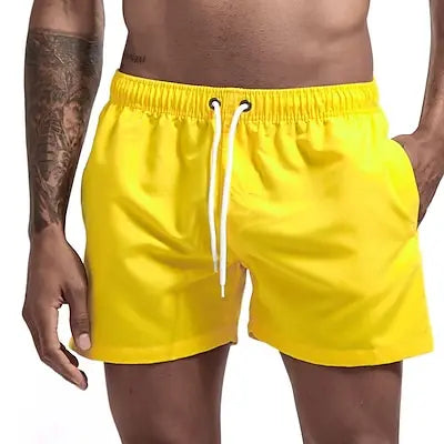 Swim Trunks Swim Shorts for Men Quick Dry Board Shorts Bathing Suit Breathable Drawstring With Pockets for Surfing Beach Summer