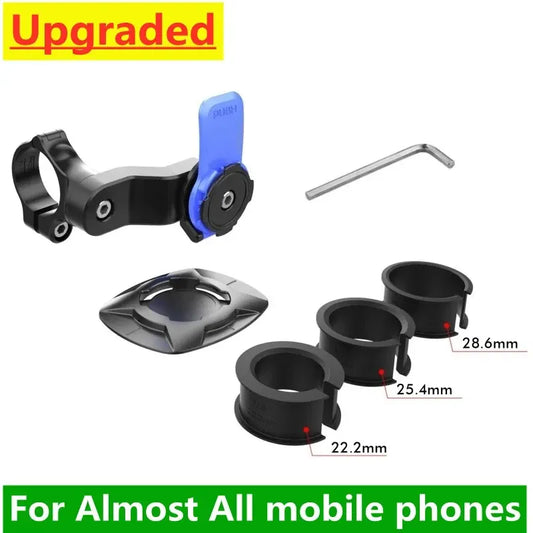 NEW Motorcycle Bike Phone Holder Stand Bicycle Mobile Mount Non-slip Cycling for iPhone Xiaomi Riding MTB Moto Handlebar Bracket