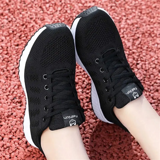 Non-slip Sole Lightweight 2024 Women Brands Brands Vulcanize Sneakers Black Spring Women's Health Shoes Sport Price